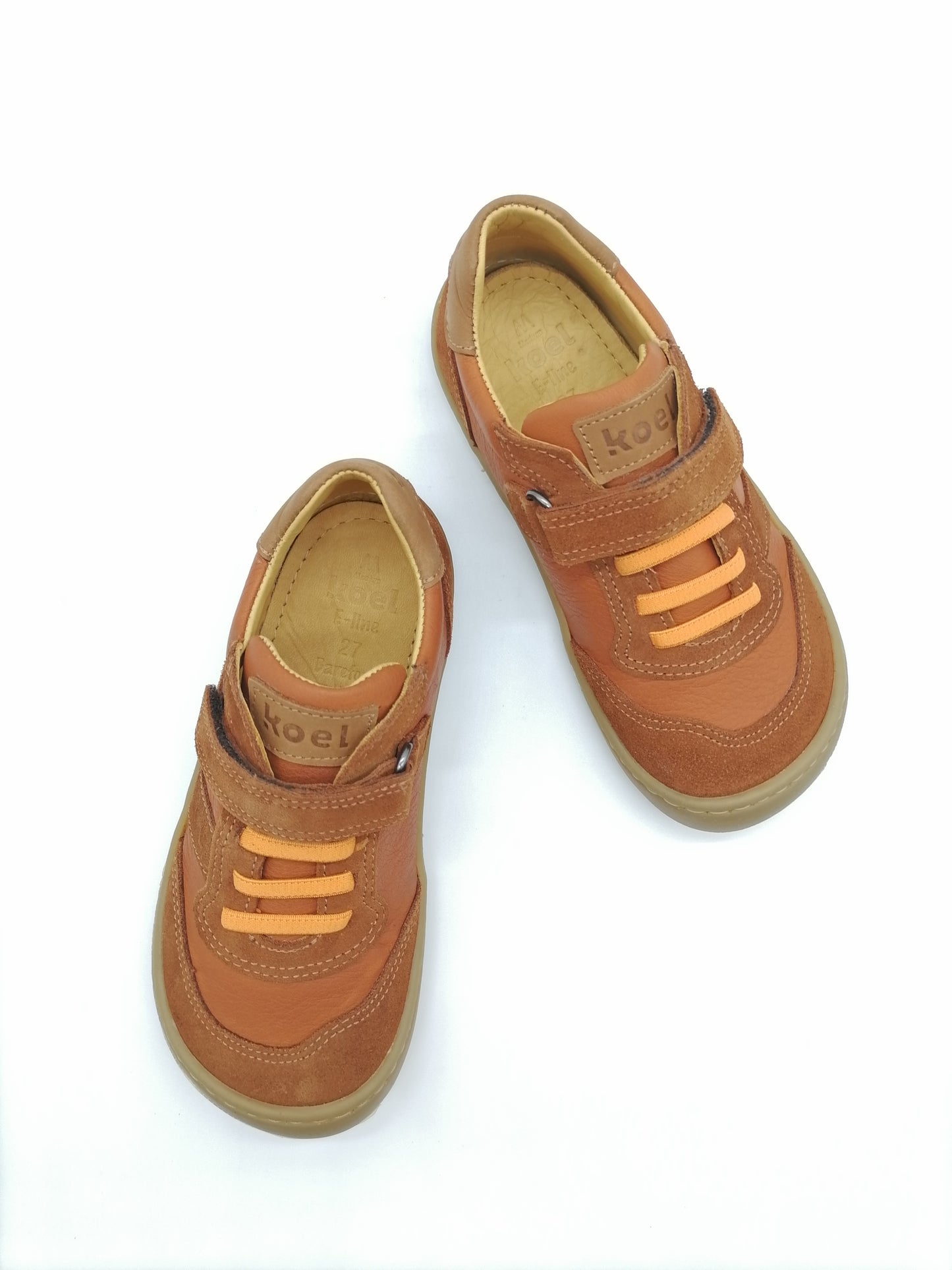 Koel Barefoot  Dylan Suede, orange Schnürsenkel Koel