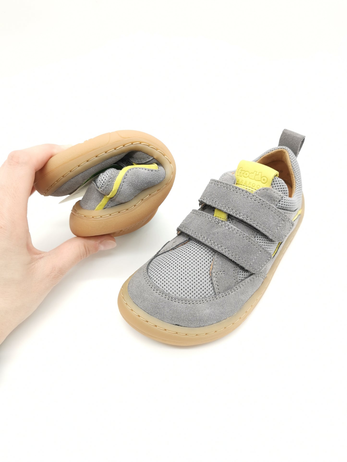 Froddo Barefoot D-Velcro, einfarbige Sohle Froddo