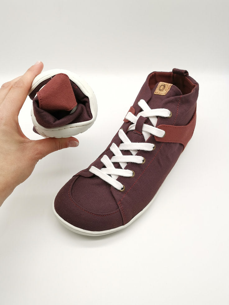 Mukishoes Plum High Vegan Mukishoes